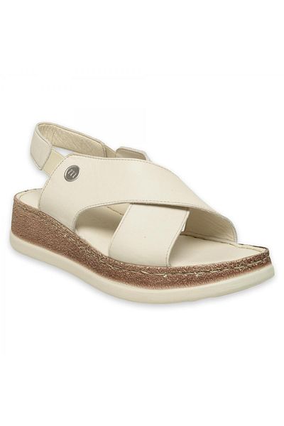 Mammamia D25Ys-2395 Daily Cream Women's Sandals