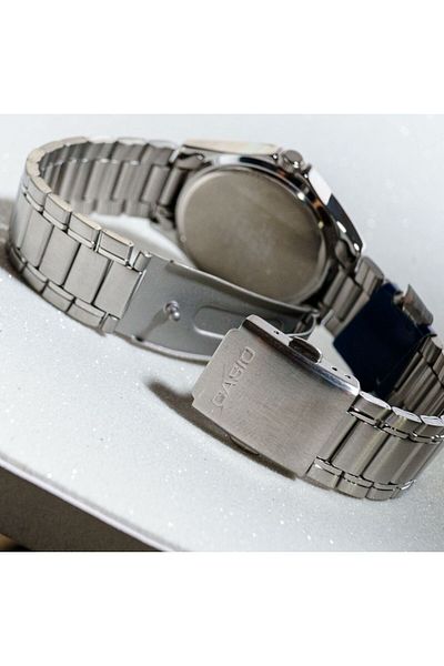 Casio Enticer Men's Analog-Digital Watch MTP-1239D-1A - 39 mm - Silver