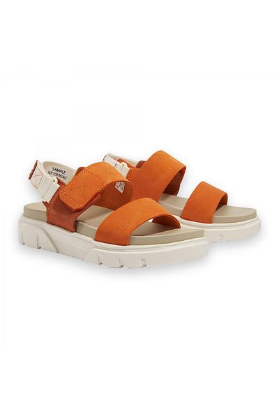 Timberland Tb0A2Qja Grayfield Sandal Backstrap Sandal Orange Women's Sandals