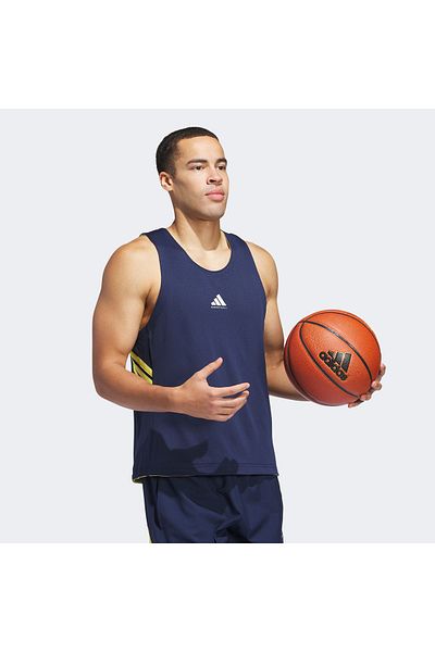 adidas Rev Men's Blue Basketball Jersey