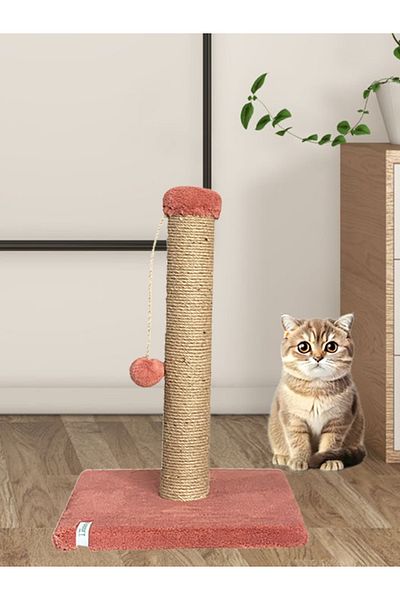 Nursoft 52 cm Pompom Cat Scratching Post and Board