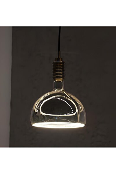 Edison ÖZEL TASARIM DEKORATİF ŞERİT LED BALCAM 6W 2500K E27 DUY AVİZE ŞEKLİNDE TASARRUFLU LED AYDINLATMA