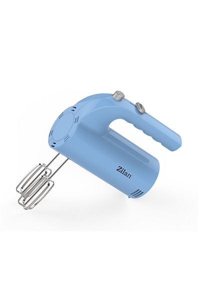 Zilan Mixer de mana ZILAN ZLN-3161, Putere 200 W, 5 viteze, Bleu
