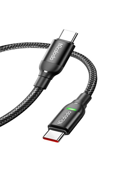 Mcdodo CA-2730 100W PD Type-C to Type-C Hızlı Şarj Ve Data Kablosu 1.2 Modern Tek Ebat