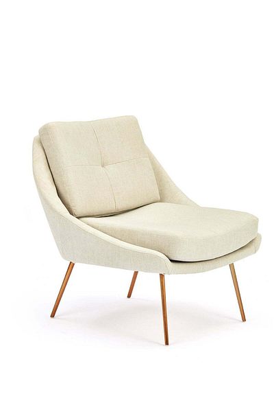 soufa dibaj Chair|Wooden Chair With luxurious Design 82x82x82 cm - Beige