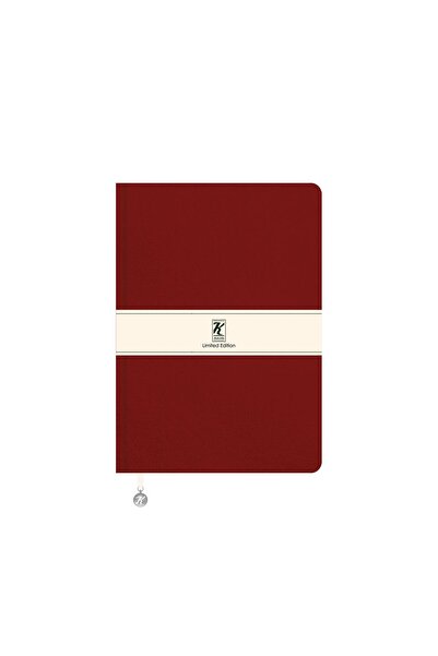 KESKİN COLOR دفتر ملاحظات مخطط من الجلد الحراري وغطاء مرن إصدار محدود مقاس 17...