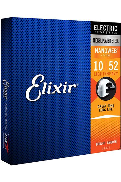 Elixir Χορδή ηλεκτρικής κιθάρας Nanoweb 12077 010-052