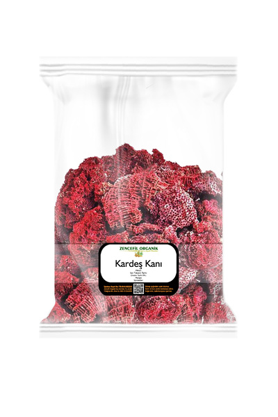 Zencefil Organik Yedi Kardeş Kanı 500 Gr.