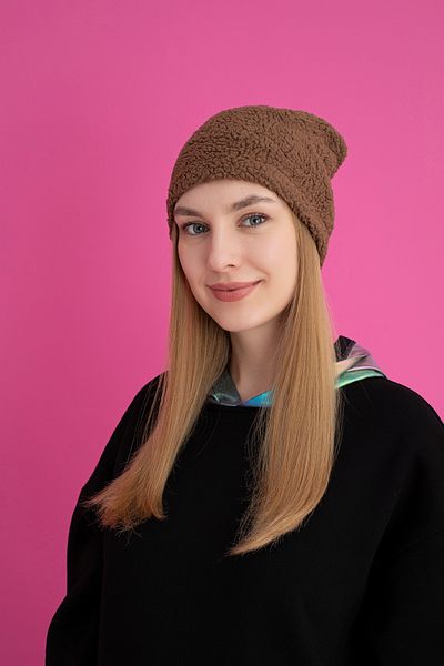 TEVOOY Beret Lamb Feather with Tail