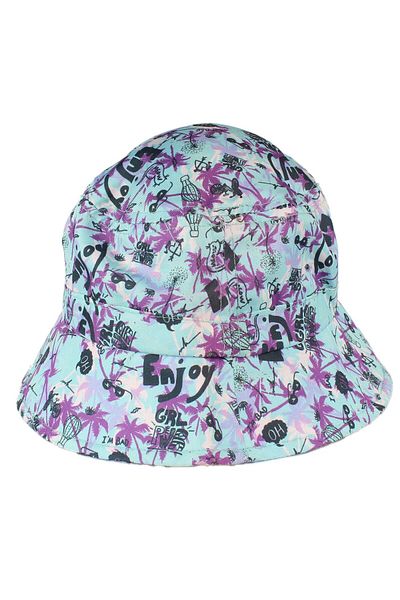 bebegen Boy's Enjoy Printed Colorful Fedora Hat 4-8 Years