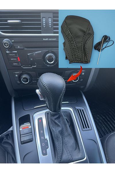 GCP German Car Parts Decorative Gear Shift Knob Cover Trim for Audi A4-A5-A6-Q5-Q7