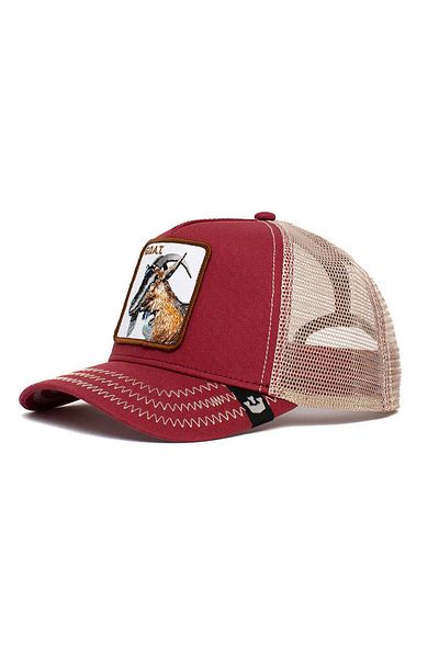 Goorin Bros قبعة G.o.a.t الحمراء (101-0385-RED)