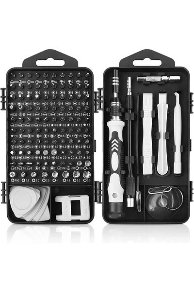COOYA Precision Screwdriver Set, 117 in 1 Magnetic Repair Tool Kit for iPhone Series/iPad/Tablet/Laptop