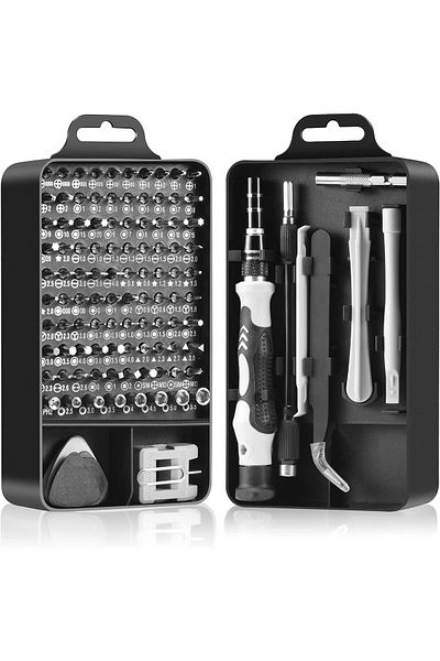 COOYA 122Pcs Precision Screwdriver Set,Professional Sturdy Magnetic Repair Tool Kit for Electronics