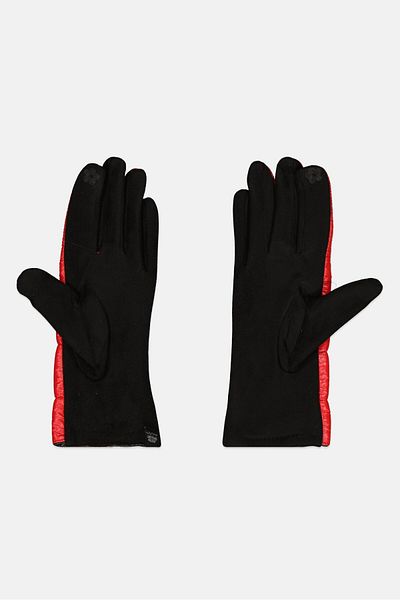 Justin Gregory Men 1 Pair Leather Hand Gloves, Black