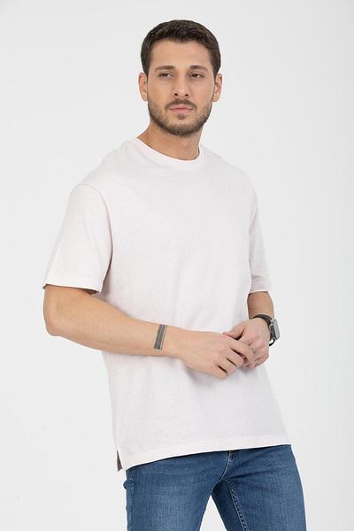 Store Men's 100% Cotton Crew Neck T-Shirt - Summer, Comfortable and Stylish Design