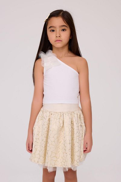 Tyess BG Store Girl's Ecru Blouse