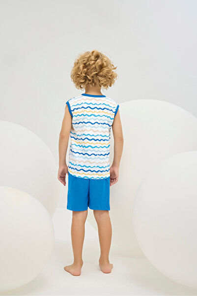 ZEYZEY 8814 Men's Printed Shorts Suit