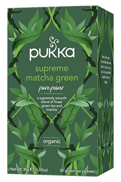 Pukka Supreme Matcha Yeşili Organik Bitki Çayı