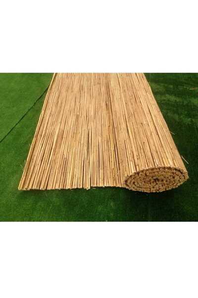 Ersa Hediyelik 60 Cm X 2.5m Doğal Bambu -bahçe Balkon Çiti - Gölgelik Hasır -...
