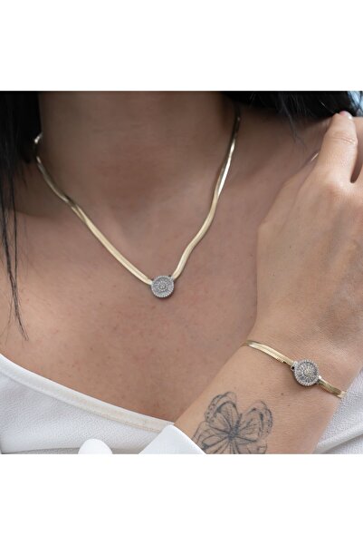 moda kuyumcu Altın Gerdanlık B925600