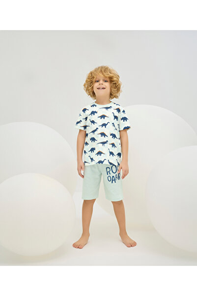 ZEYZEY 8782 Men's Printed Shorts Suit