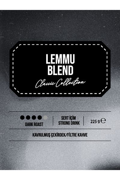 Addis Ababa Coffee Lemmu Blend 225 Gr - Filter, Espresso and Core Coffee
