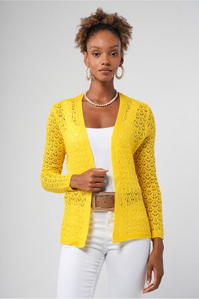 Hopoi Women's Openwork Cardigan