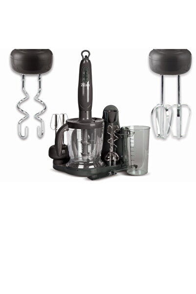 Zilan Mixer vertical Zilan ZLN5343 Negru, 700 W, pahar gradat 0.7 l, recipient de miscare 1L, doua viteze