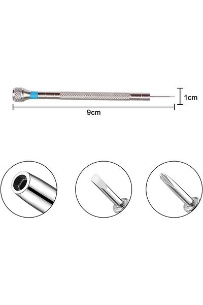 COOYA Professional Watch Screwdriver Set, Micro Precision Glasses Repair Kit, for Eyeglass/Watch/Jewelry