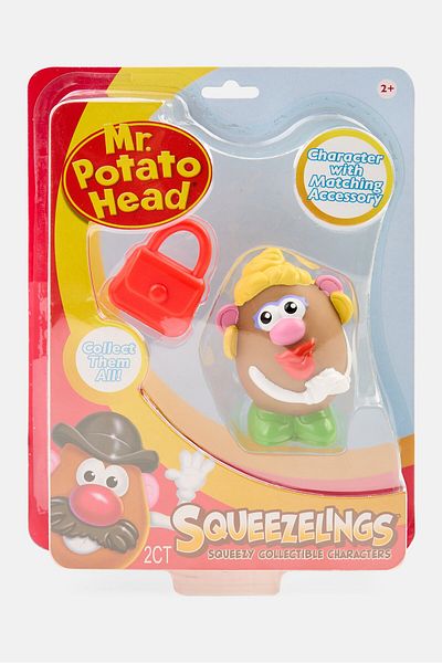 Mr Potato Head Squeezelings Characters With Accessory Collectible Toy, Assorted