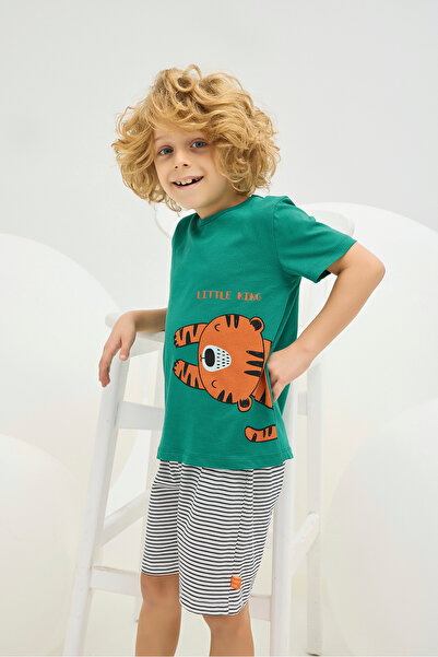 ZEYZEY Men's Printed Shorts Set