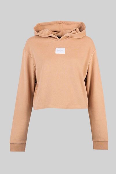 HUGO Women's Sweatshirt Beige