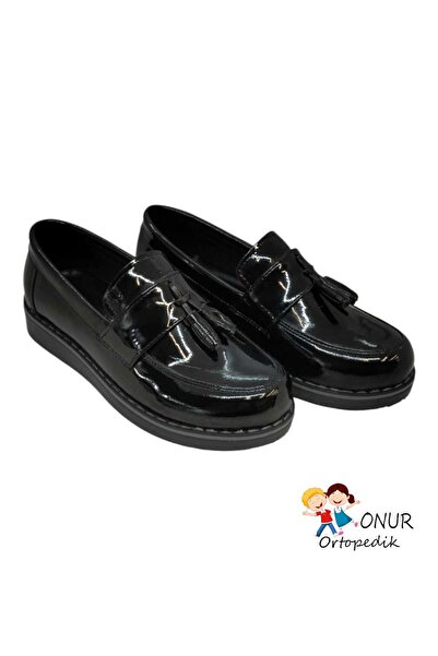 Onur Ortopedik Pantofi clasici din piele lacuita pentru baieti
