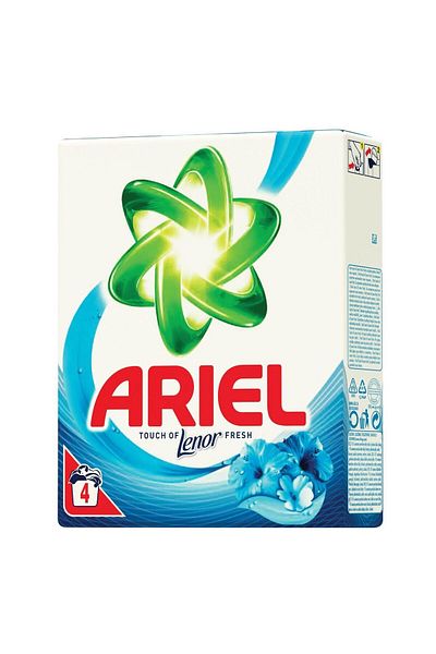 Ariel Touch Of Lenor Fresh Color Automatic Powder Detergent, 300 G, 4 Washes