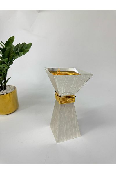 Living مبخرة ستيل عصرية  ،  ارتفاع 20 سم