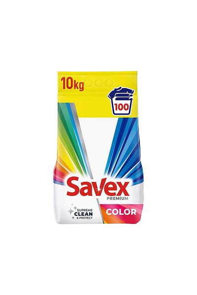 SAVEX Automatic Detergent 2in1 Color, 100 Washes, 10kg