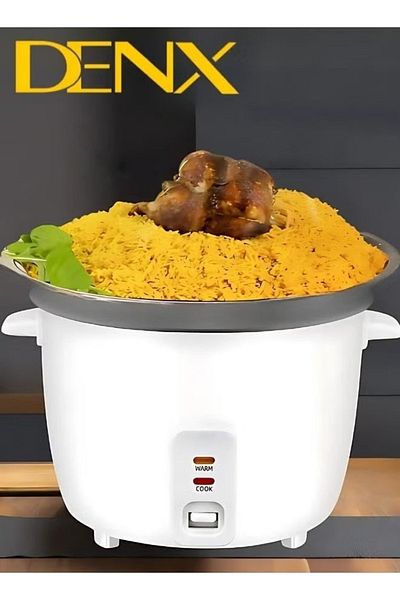 Denx DX2004 - طباخ أرز 2.8 لتر، طباخ أرز كهربائي ذكي