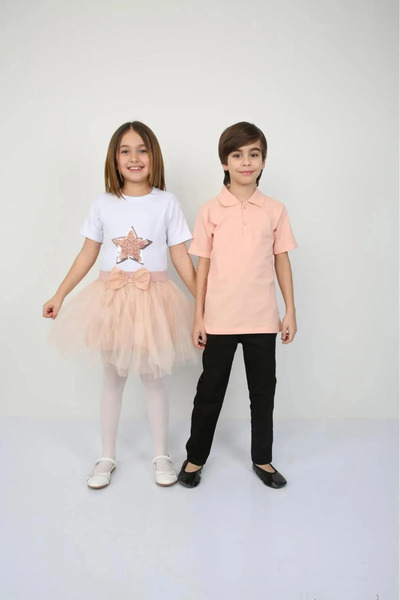 Nacar April 23 May 19 Girl-Boy Double Bottom Top Suit Costume