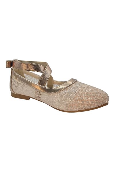 Other Girls' formal shiny shoes with elegant lace