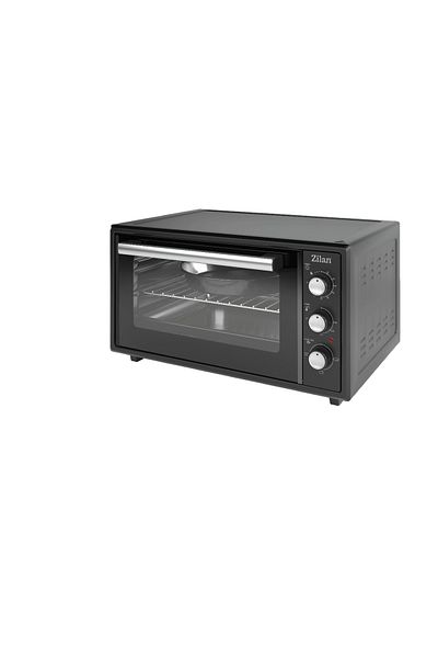 Zilan Cuptor electric Zilan ZLN5649, 2000W, 45L, Timer, Termostat, 3 trepte putere, Negru