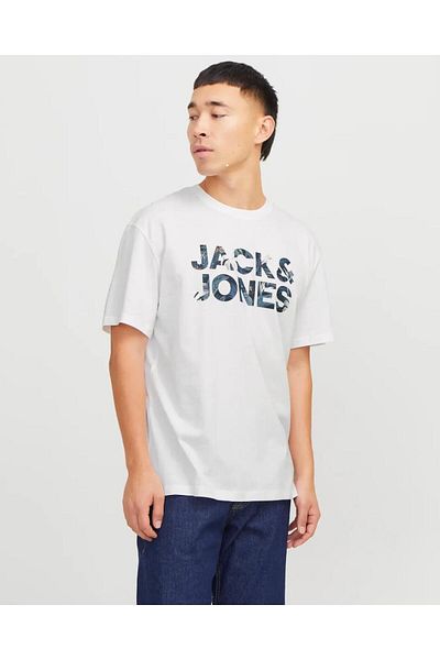 Jack & Jones JACK&JONES 12268127 JJEBRYAN CORP LOGO TEE KISA KOL ERKEK TSH