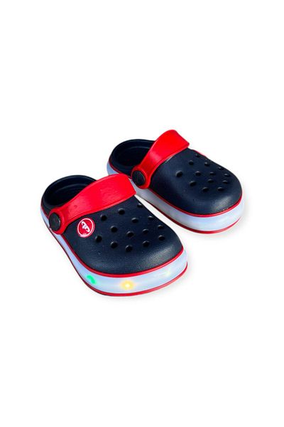 AkınalBella Baby Boy Led Light Sole Light Closed Front Slippers Sandals