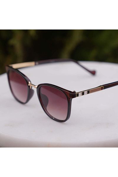 Vista Ottico Brown Luna Sunglasses