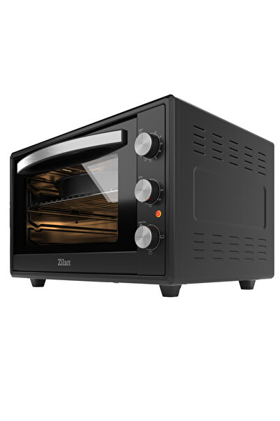 Zilan Cuptor elektrický ZLN2433, 2000W, 65L, Geam dublu, Timer, Termostat, 3 stupňový výkon