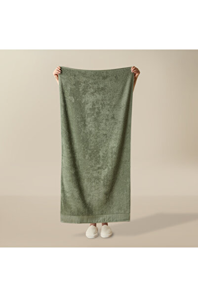 Evidea Μαλακή πετσέτα μπάνιου Premium - Χακί - 70x140 cm