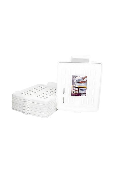 Decobella White T-shirt Organizer - Αντιρυτιδική και πρακτική αποθήκευση