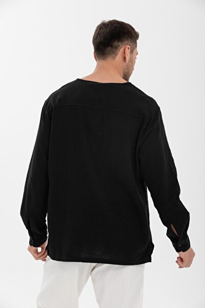 Store %100 Pamuk, Hakim Yaka Erkek Uzun Kollu Gömlek