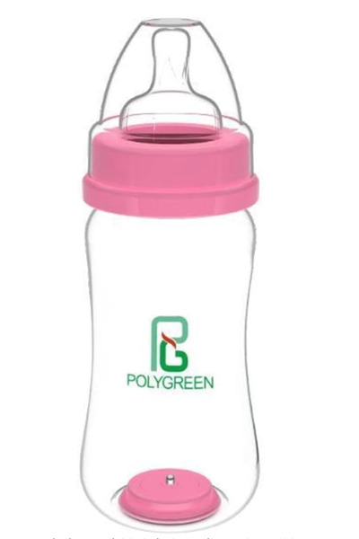 Afthonia Polygreen Dijital Sıcaklık Göstergeli Biberon – 250 ml – Güvenli Ve Ergonomik Tasarım