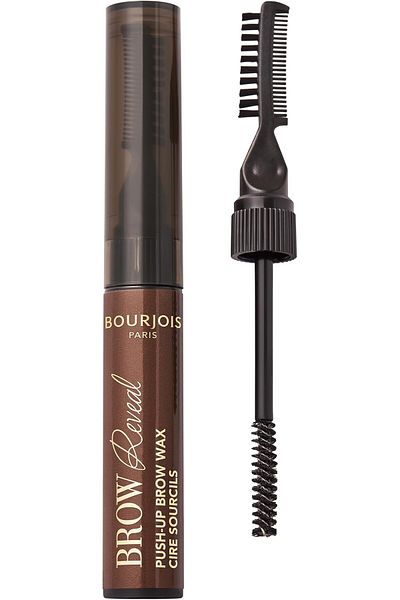 Bourjois شمع بورجوا براو ريفيل بوش-أب 03 بني متوسط مقاوم للماء، شمع قوي التثبيت للحواجب المرتفعة، 6 مل